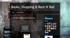 Desktop Screenshot of booksshoppingrocknroll.com