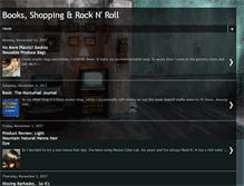 Tablet Screenshot of booksshoppingrocknroll.com